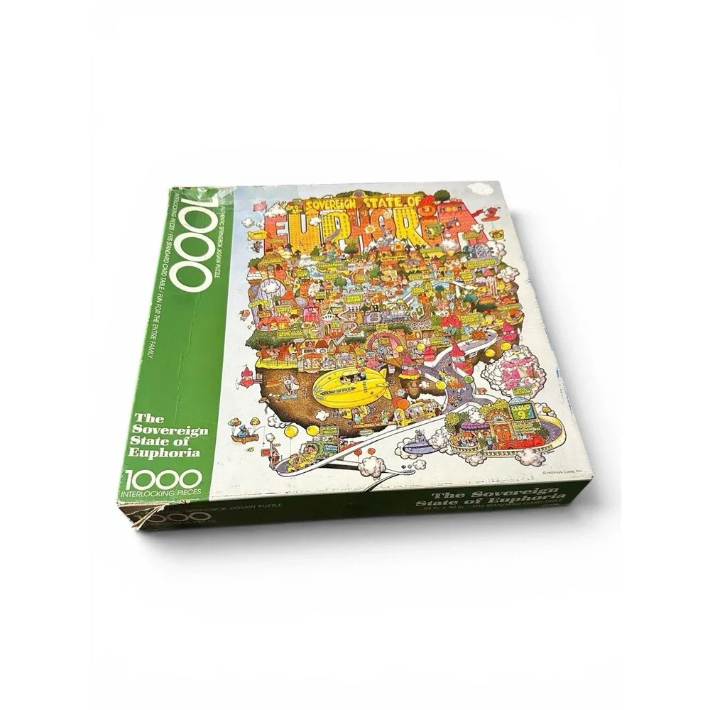 Springbok Sovereign State of Euphoria 1000 Pc Puzzle Robert Martin - Complete